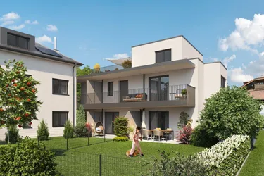Neue 3-Zimmer Maisonett-Wohnung mit großer Dachterrasse in Salzburg!