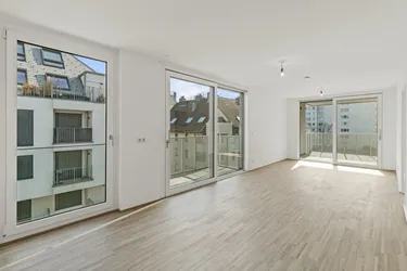 ++ NEU ++ Clever geschnitten: ZWEI Zimmer + Loggia in Wien 1220
