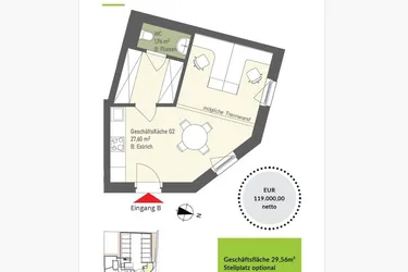 ++ SMARTE GESCHÄFTSFLÄCHE in KRITZENDORF ++
