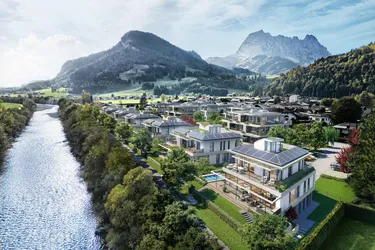 Alpin. Moderner Neubau. Nachhaltig. 2-Zimmer-Wohnung mit XL-Terrasse in Kirchdorf bei Kitzbühel
