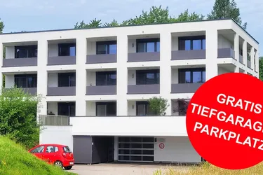 Wohnen mit Ausblick: Moderne Mietwohnung mit Balkon, Einbauküche &amp; gratis TG-Platz – Top 04