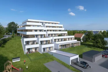 Expose Neubau: frei finanzierte 2-Raum-Eigentumswohnung in Wels