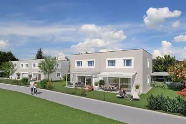 Neubau: Doppel- und Reihenhausanlage Ansfelden, Widistraße H6