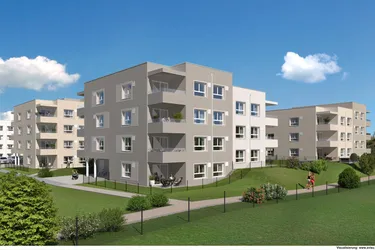 Neubau: geförderte 3-Raum Mietkaufwohnung in Enns Top 903
