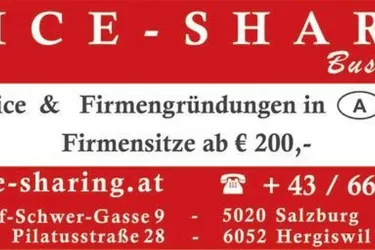 ! GmbH + Firmengründungen + Firmensitz in Salzburg Stadt /