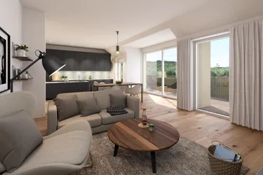 Expose Exklusive Dachgeschoßwohnung mit Blick auf die Burg Liechtenstein!