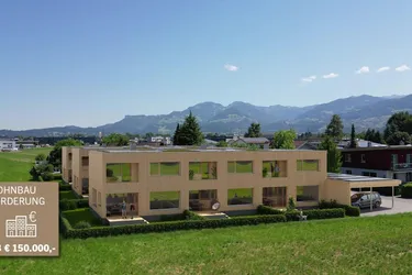Vollholz Reihenhäuser in attraktiver Lage mit hoher Wohnbauförderung - Feldkirch-Gisingen