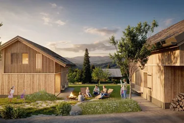 gemütliches Holzhaus nahe Feldkirch auf der Bazora - Neubau - in Vollholzqualität zu verkaufen