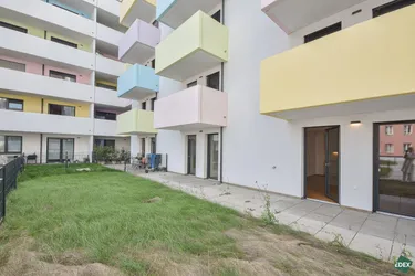 Gartenwohnung mit drei Zimmern und hochwertiger Ausstattung