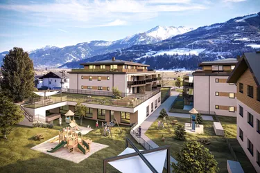 Massivholzbau "Lebensraum Waidach" Piesendorf Haus A