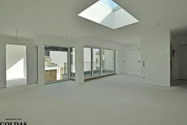 Nachhaltiges WOHNEN AM WEIDLINGBACH - Elegantes Dachgeschoß in Klosterneuburg