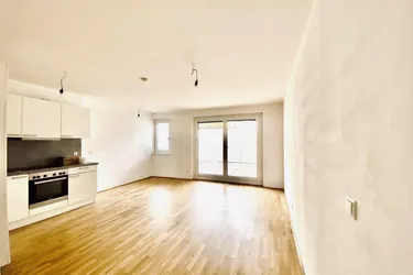 SCHÖDLBERGERGASSE | moderne 1-Zimmer-Wohnung mit Terrasse Nähe VIC