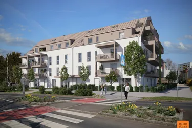 TAUSCH GEGEN HAUS MÖGLICH - Neubauprojekt SAFARI - Moderne 4-Zi-Wohnung Erstbezug in Linz, 85m², 2 Balkone, Garage, Fußbodenheizung - Baubeginn Herbst 2026