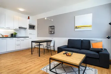 ALL-INCLUSIVE-Miete, vollmöbliertes Apartment COMFORT mit Klima