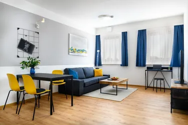 ALL-INCLUSIVE-Miete, vollmöbliertes Apartment COMFORT XL und Klima