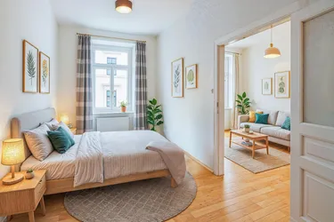 KAUFANBOT EBEN ANGENOMMEN - Lichtdurchflutete 62 m² Altbauwohnung in gut angebundener Ruhelage