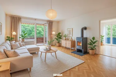 4 Zimmer, 2 Freiflächen, viel Platz: Naturgenuss mit City-Anschluss