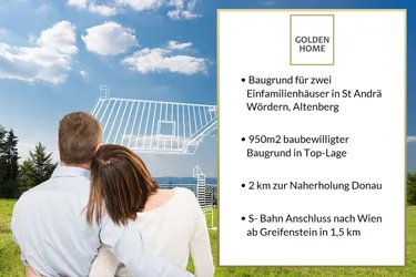 Expose Baugenehmigtes Grundstück für zwei Einfamilienhäuser!