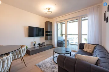 VOLL MÖBLIERTE- PAUSCHALMIETE, Hochwertige Ausstattung, 2 Zimmer Wohnung , Wien Innenstadt Blick, Vienna CITY View Apartment D