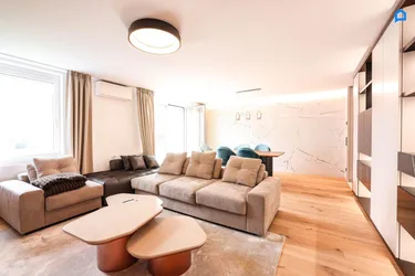 Exklusives Wohnen in Grünruhelage – Stilvolle Luxuswohnung in hochwertigster Ausstattung mit Balkon in 1110 Wien (Kaiser-Ebersdorf) optionale Tiefgarage