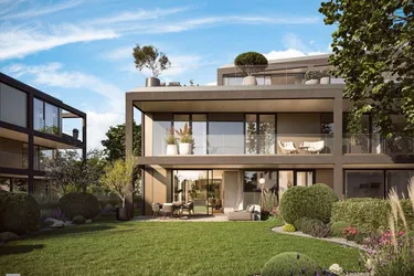 Neubau, Maxglan-Riedenburg: Elegante Gartenmaisonette mit direktem Bachzugang