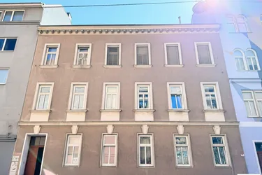Bis Ende 2026 befristet vermietetes Gründerzeit-Zinshaus mit baubewilligtem zweigeschossigen Dachgeschoss-Ausbau