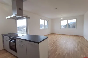 Helle 3-Zimmer Wohnung, Balkon mit Blick