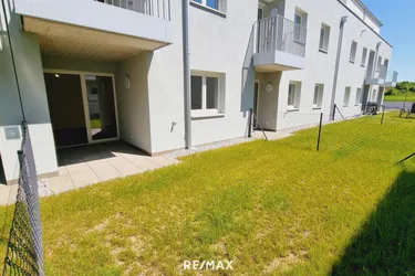 unbefristete 3-Zimmer-Neubau-Mietwohnung mit Garten und Kaufoption