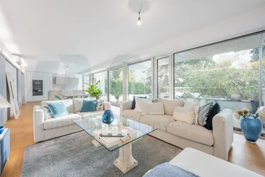 Luxuriöse 4-Zimmer-Gartenwohnung mit Terrasse &amp; Top-Ausstattung am Himmel / Grinzing