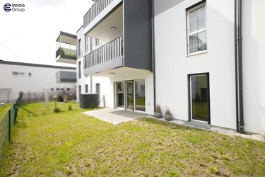 Lichtdurchflutete Gartenwohnung in Hörsching – Wohnen mit Komfort und Lebensqualität!