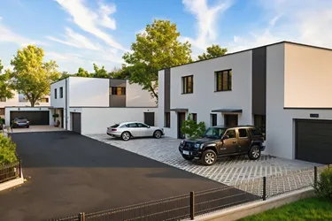 Doppelhaushälfte in Randlage mit XL-Garage – Marchtrenk (Top 6)