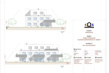 Bauprojekt in Oberalm mit 7 Wohneinheiten - 597qm - ohne Provision!