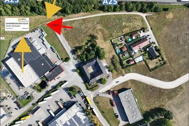 Gewerbegrundstück, direkt an der Autobahn, Wels