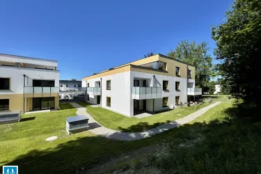vermietete Anlegerwohnung beim Projekt RIED² - Top B2 - neuwertige 51,46m² Wohnung mit Terrasse, Garten und TG Parkplatz