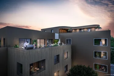 Expose Am Graben Vöcklabruck: Penthouse mit zwei großzügigen Dachterrassen und Dachgarten - Haus A Top 34