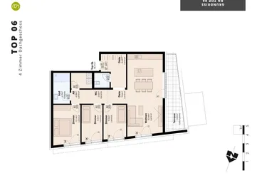 INNSBRUCK-LAND-wohnbaugeförderte 4-ZIMMERWOHNUNG - TOP06