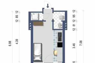 Singlewohnung mit Balkon und Garten - provisionsfrei ab 1. Oktober 2026 - inkl. Strom, Wasser und Heizung!