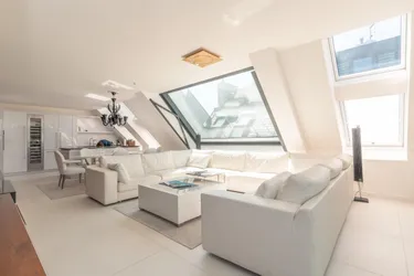 Exklusive Luxus-Dachgeschosswohnung mit 60 m² Dachterrasse &amp; Garagenplatz | 1180 Wien