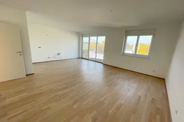 Lichtdurchflutete, barrierefreie Wohnung mit Balkon