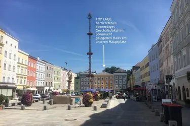 Bestens gelegenes Geschäftslokal im Zentrum von Ried