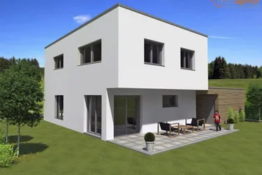 Expose NEUBAU Designerhaus vom Baumeister ca.128m², 4 Schlafzimmer, ZIEGELMASSIV - TOPAUSSTATTUNG auf Ihrem Grundstück