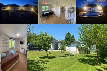 Lichtdurchfluteter Bungalow mit Pool, Keller und großem Garten ! Kostengünstig in der Erhaltung und gepflegt in Pettenbach!