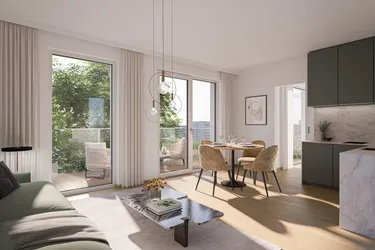 Neubau 2 Zi Wohnungen mit Balkon