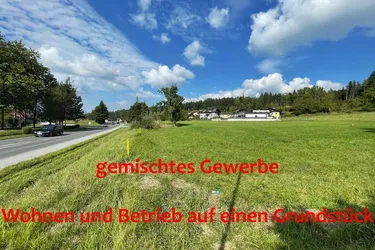 Wernberg Gewerbegrundstück in 1A Lage - Wohnen und Gewerbe möglich
