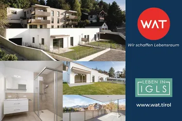 Leben in IGLS - Top W 09: Gut geschnittene 3-Zimmer-Terrassen-Gartenwohnung