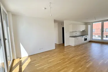 Moderne 3 Zi -Wohnung mit zwei Terrassen - nahe Milleniumcity (provisionsfrei!)