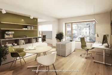 Büro oder Wohnen mit Balkon | TOP 04, 2 Zimmer Einheit im Jöchlerhaus im Zentrum von Landeck