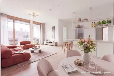 4-Zi.-Mansard-Wohnung mit Terrasse und Kaminanschluss | TOP B25 | Zams