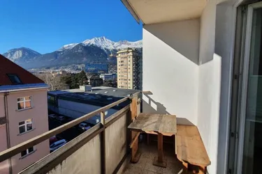 Ausblick in Pradler Vorteilslage