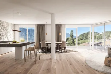 Traumhafte 2-Zimmer-Dachgeschosswohnung mit Terrasse und Dachgarten, Top 25